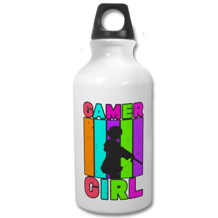 Gamer Girl Water Botte
