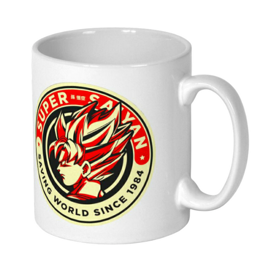 Dragonball Z - Goku Badge Mug