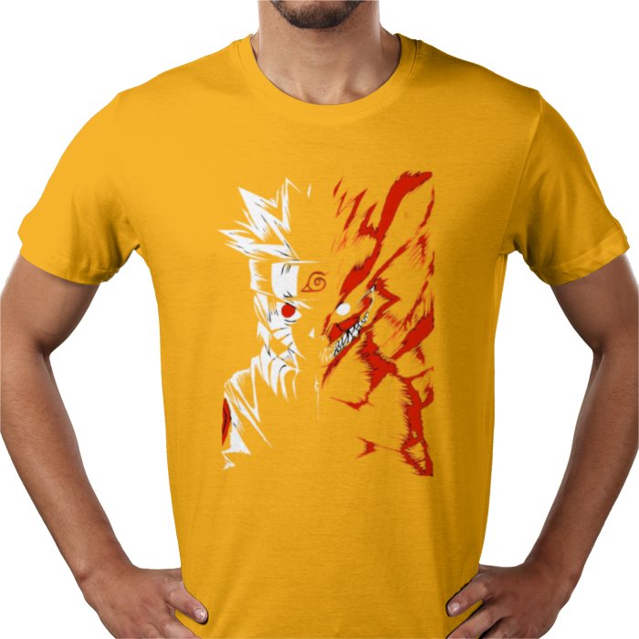 Naruto Nine-Tails T-Shirt | Kurama Fox Spirit Anime Tee