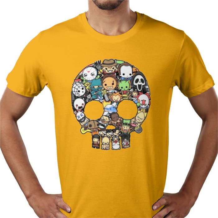 Horror Skull Montage T Shirt