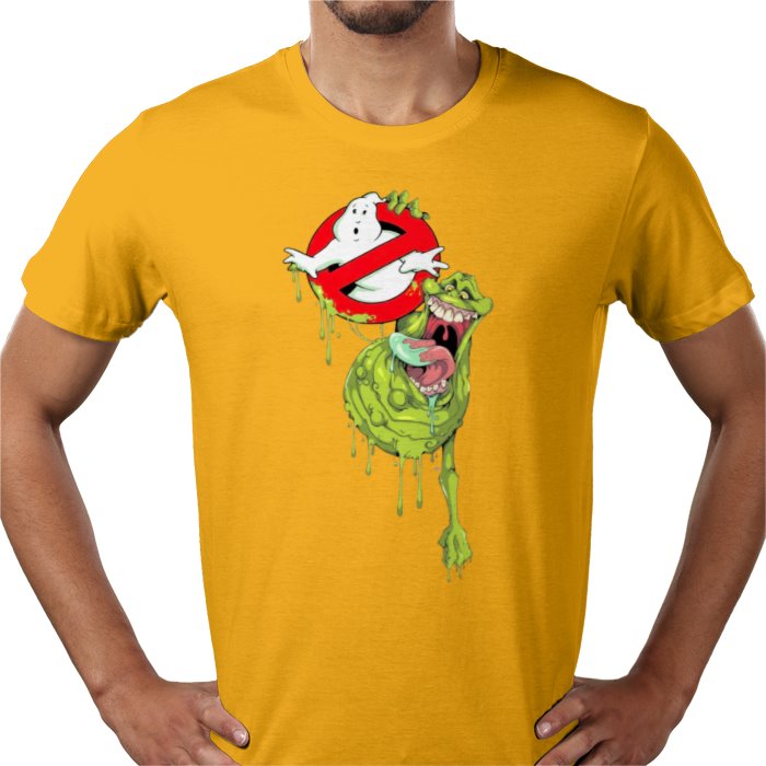 Ghostbusters - Slimer & Logo T-shirt