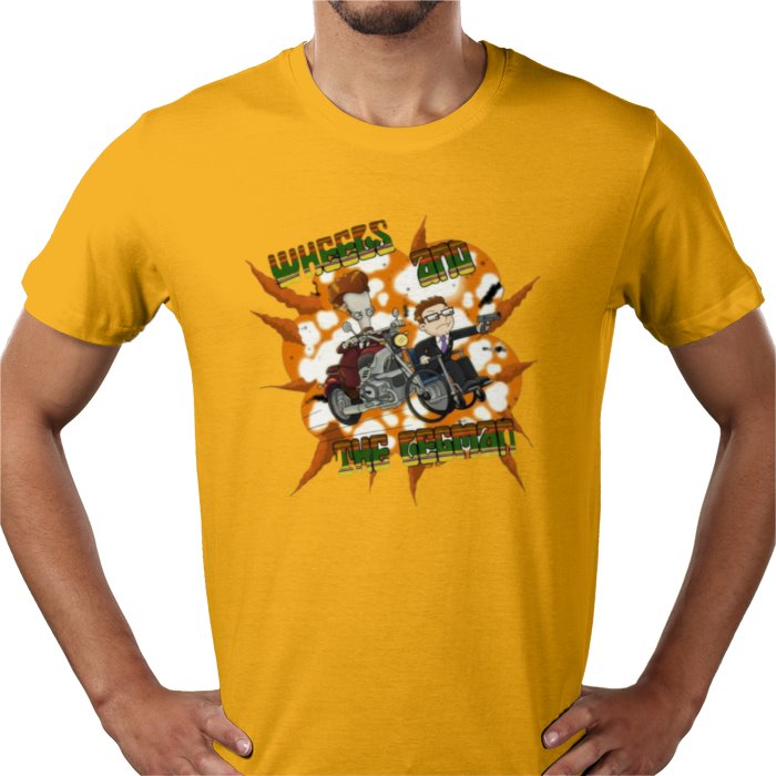 American Dad - Wheels And The Leg Man T-shirt
