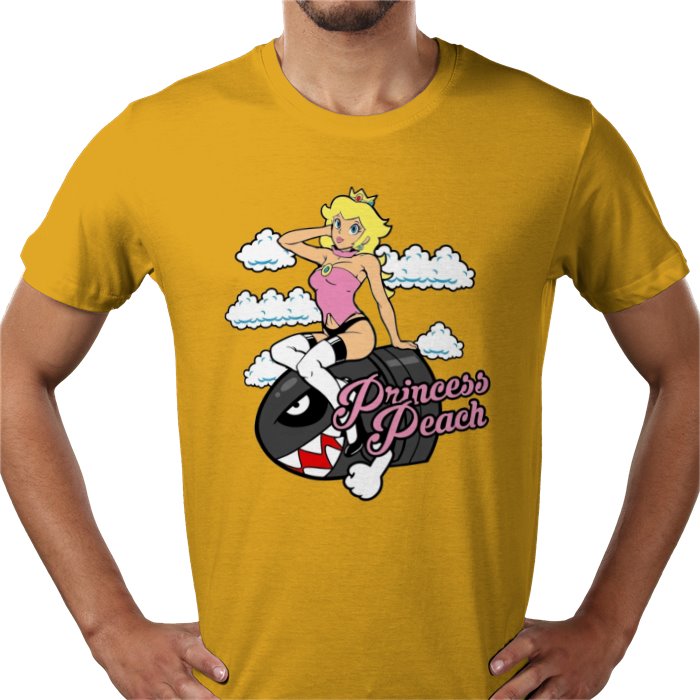 Super Mario Bros — Peach & Bullet Bill T-Shirt