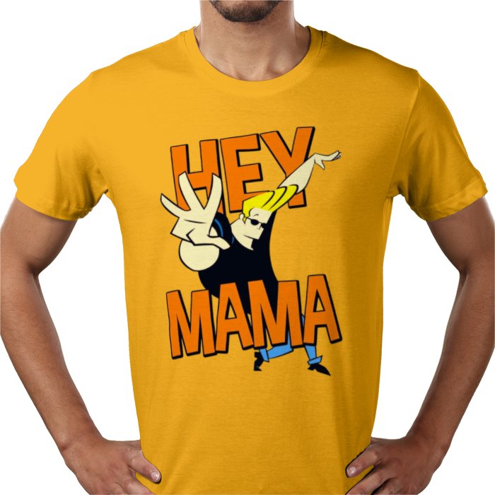 Johnny Bravo Hey Mama T-shirt