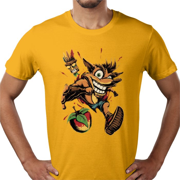 Crash Bandicoot T-Shirt | PlayStation Retro Gaming Graphic Tee