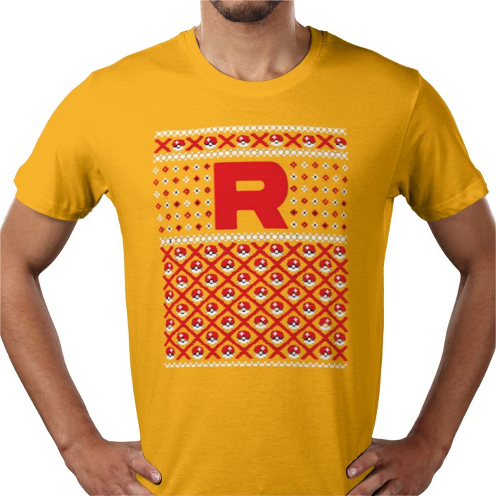 Ugly Jumper Style - Team Rocket Christmas T Shirt