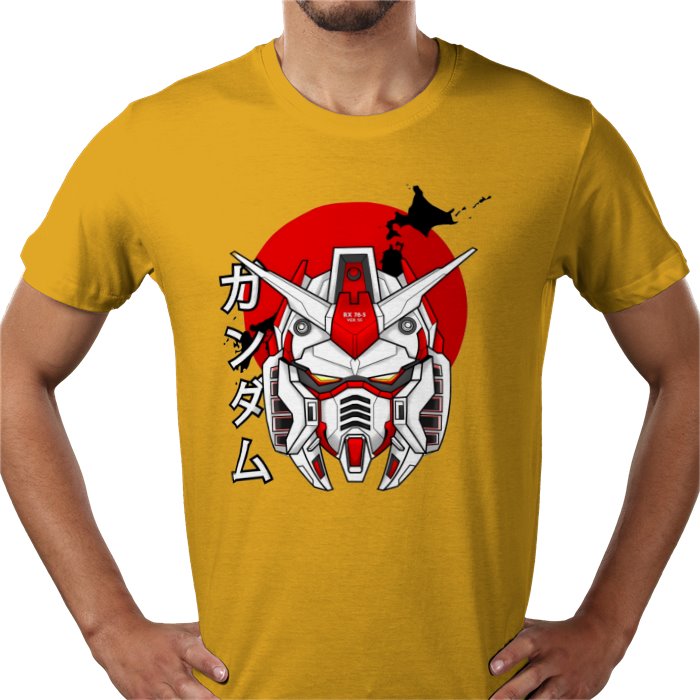 Gundam Wing - RX 78 5 Head T-Shirt