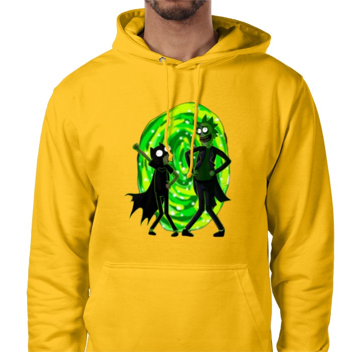 Rick & Morty x Batman - Portal Pose Value Hoodie
