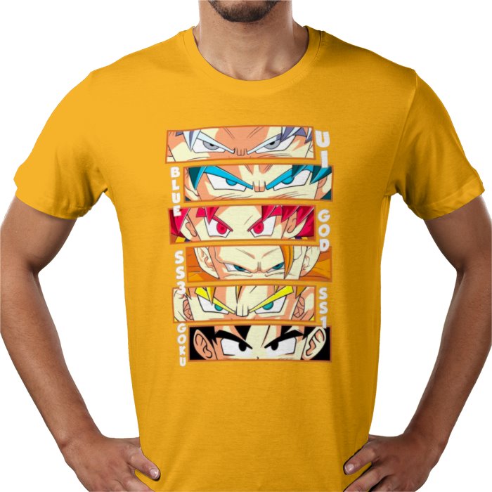 Dragon Ball Z Goku Eyes T-Shirt | Super Saiyan Anime Tee