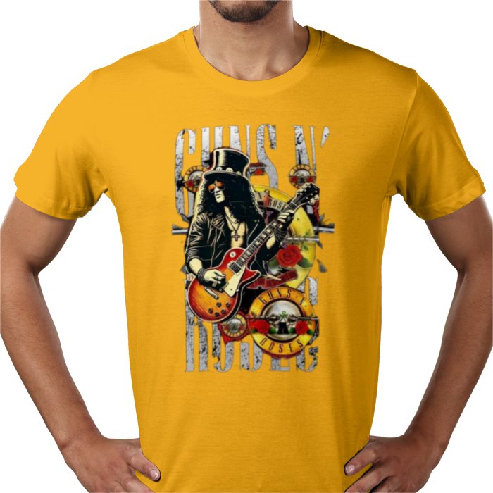 Guns And Roses Theme 1 T-Shirt