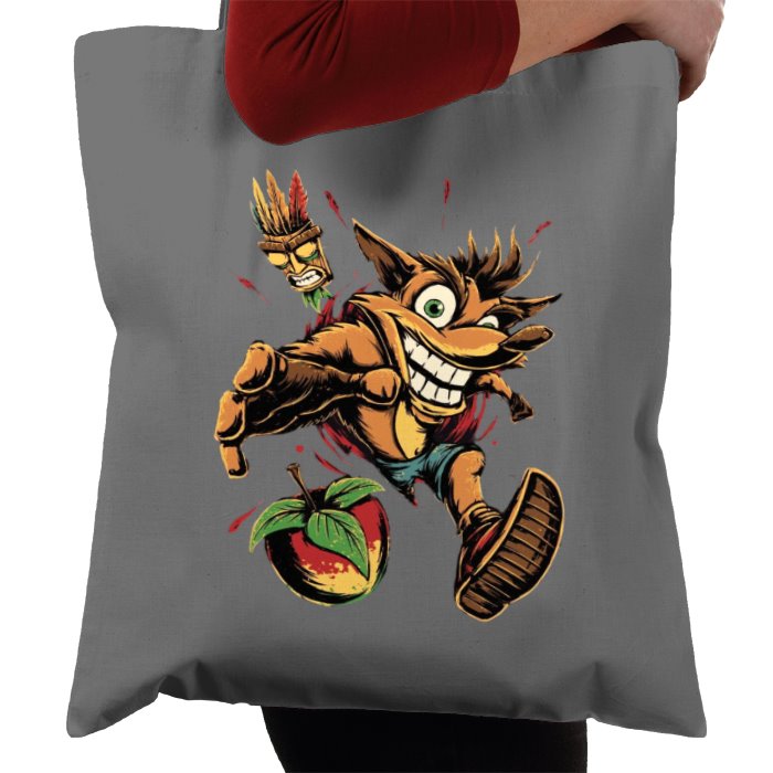 Crash Bandicoot Theme Tote Bag