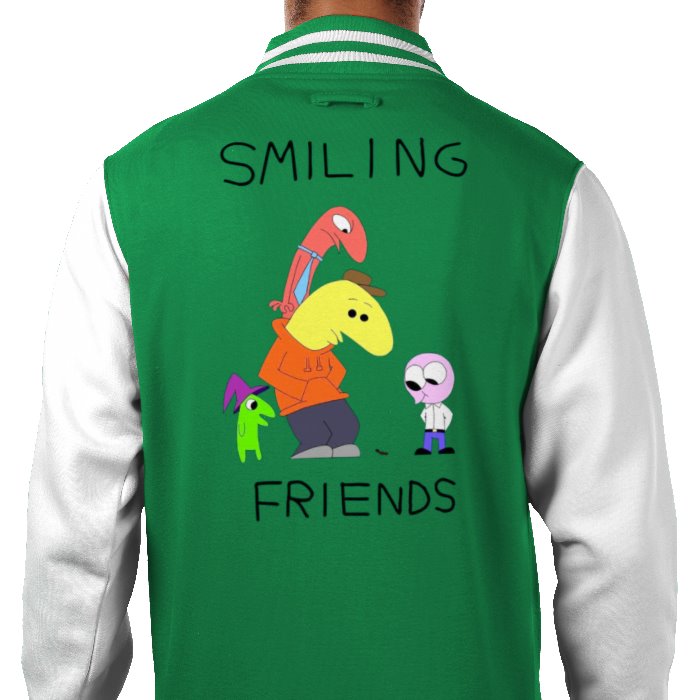 Smiling Friends - Theme 1 Varsity Jacket