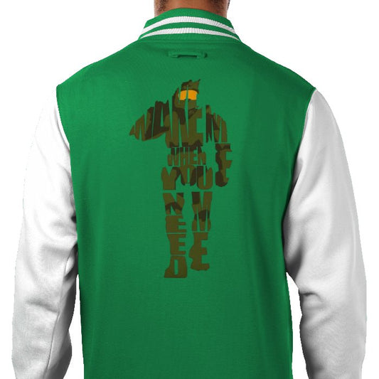 Halo - Wake Me When You Need Me Varsity Jacket