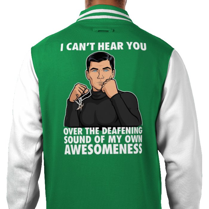 Archer - I Cant Hear You Varsity Jacket