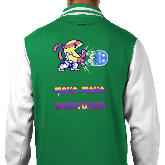 Pac-Man - Pac Fighter Varsity Jacket