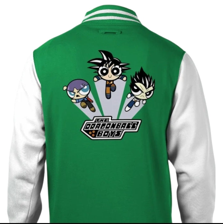 Dragonball Z & Power Puff Girls - Dragonball Boys Varsity Jacket