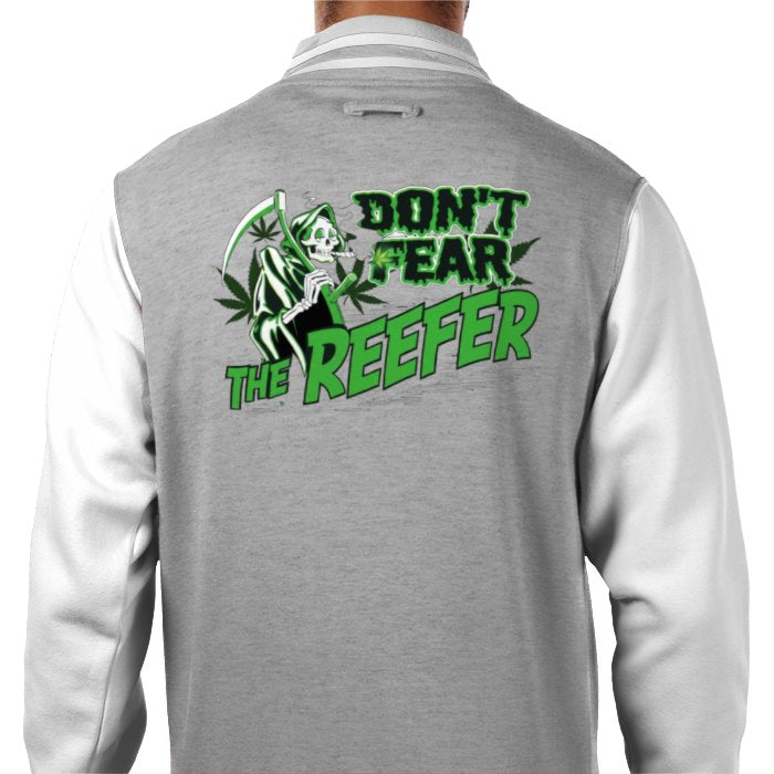 Don't Fear The Reefer Varsity Jacket