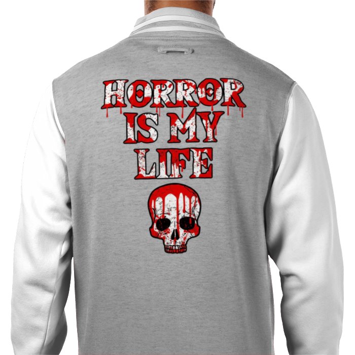 Horror Is My Life Varsity Jacket