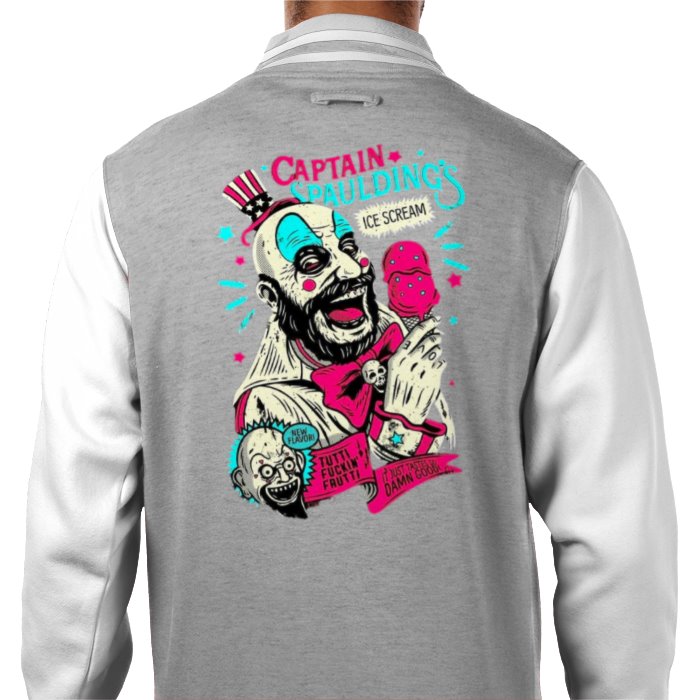 Captain Spaulding Ice Cream Varsity Jacket