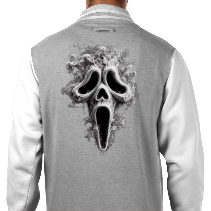 Scream - Smoke Face Varsity Jacket