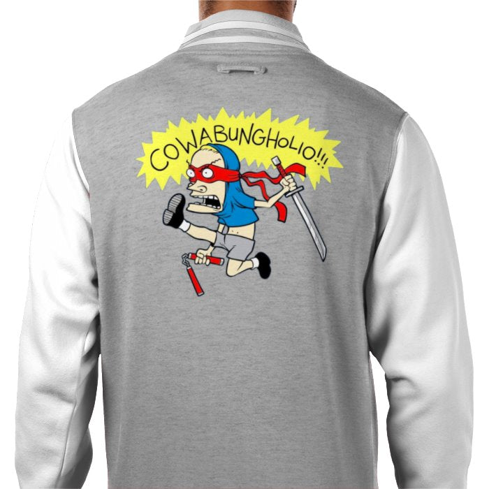 Beavis & Butt Head x Teenage Mutant Ninja Turtles - CowaBungHolio Varsity Jacket
