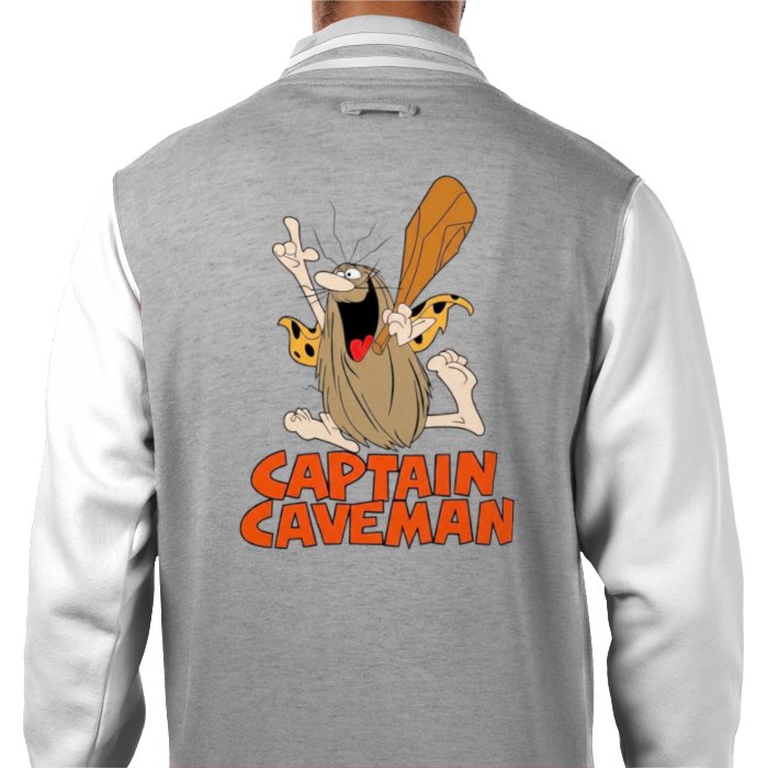 Captain Caveman - Theme Varsity Jacket