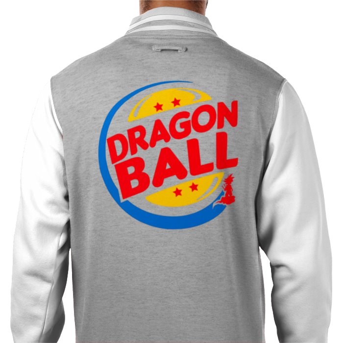 Dragonball Z & Burger King - Dragon Burger Varsity Jacket