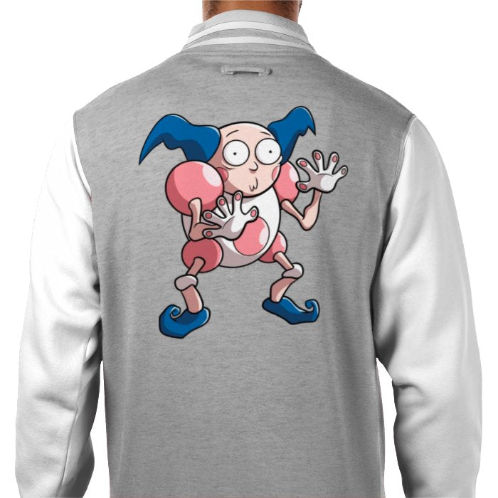 Rick & Morty & Pokémon - Mr Mime Varsity Jacket