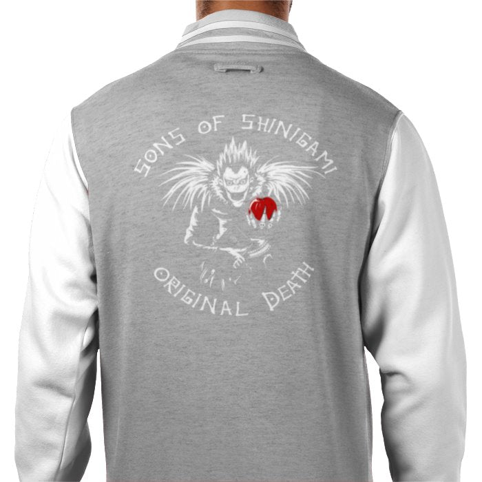 Death Note & Sons Of Anarchy - Sons Of Shinigami Varsity Jacket