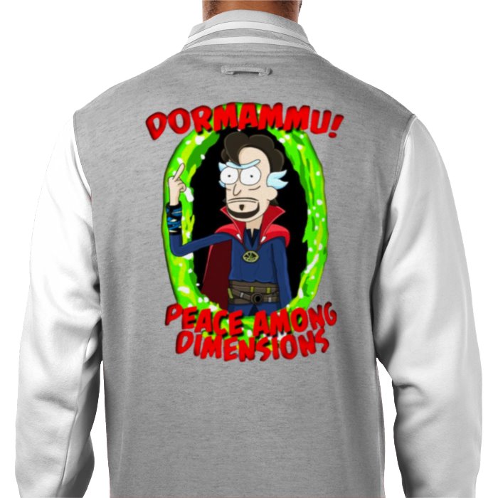 Rick & Morty & Dr Strange - Rick Strange Varsity Jacket