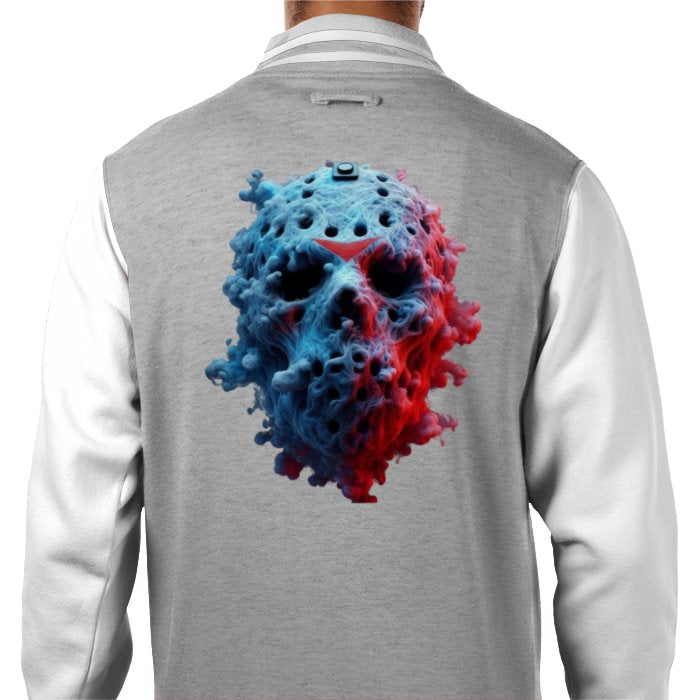 Friday 13th - Smoke Mask Varsity Jacket