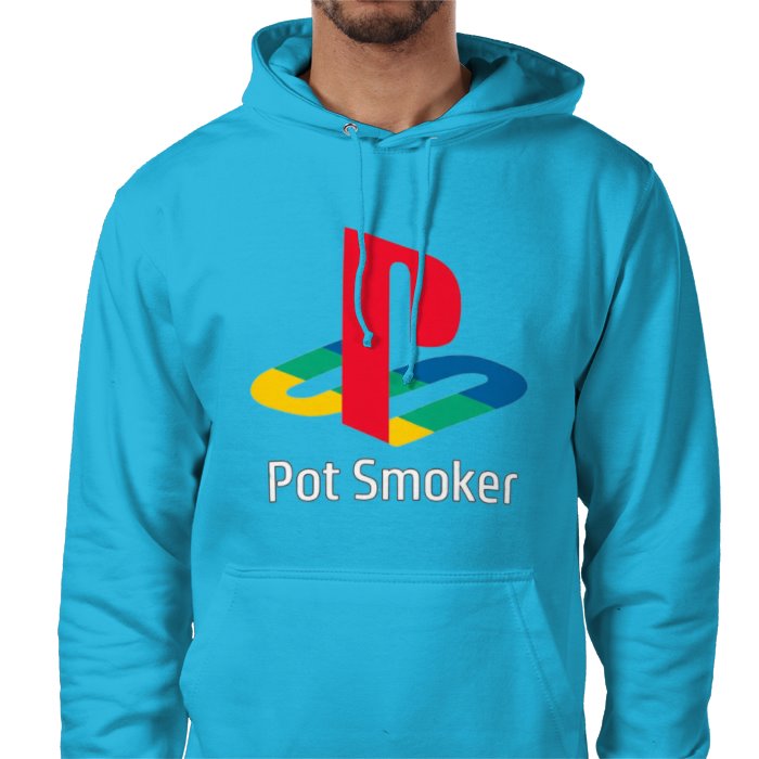PlayStation Cannabis Parody - Pot Smoker Hoodie