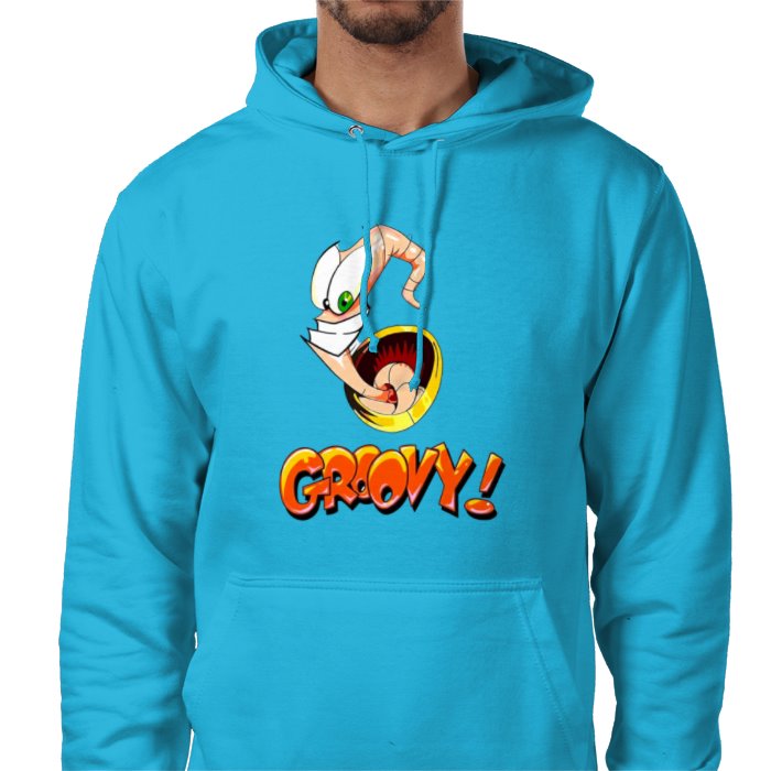 Earth Worm Jim - Groovy Value Hoodie