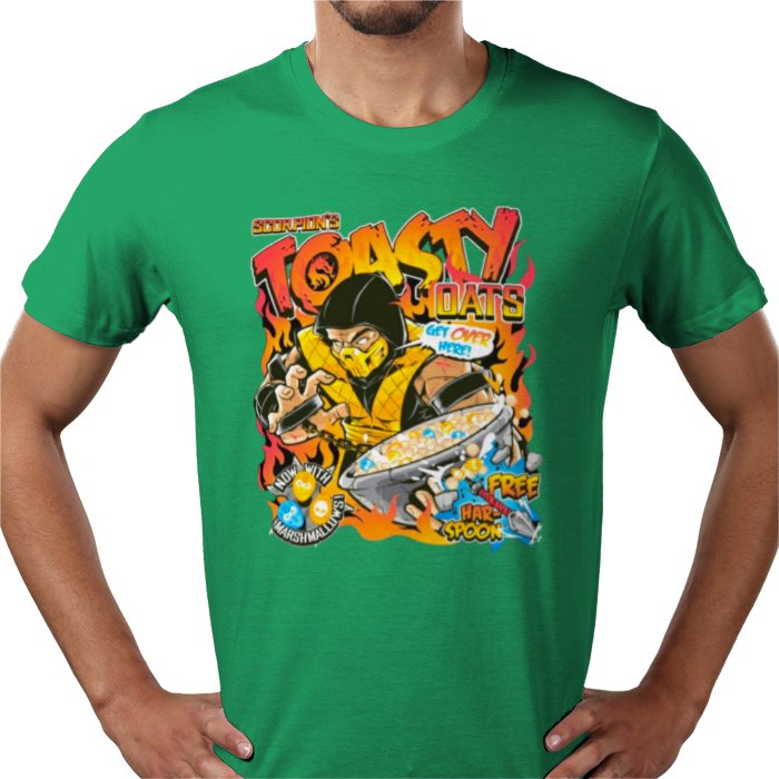 Mortal Kombat - Scorpion Toasty Oats T-shirt