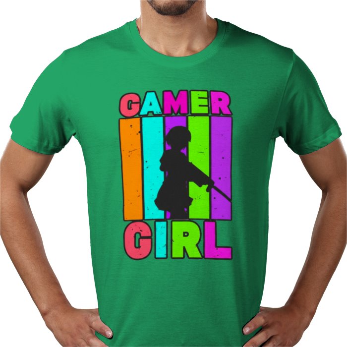 Gamer Girl T-Shirt | Female Gaming Graphic Tee