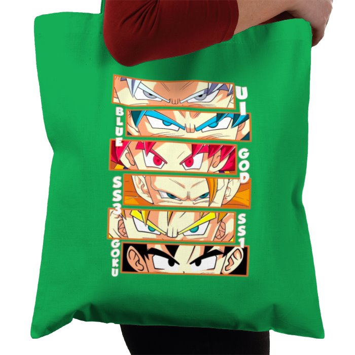 Dragonball Z - Goku Eyes Tote Bag