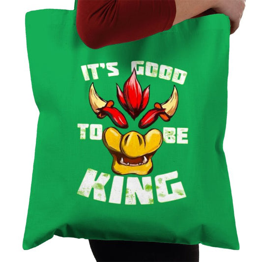 Super Mario Bro's - Its Good To Be King Tote Bag