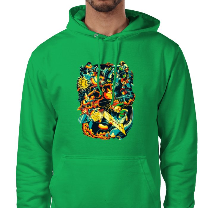 Retro Gamer Collage Value Hoodie