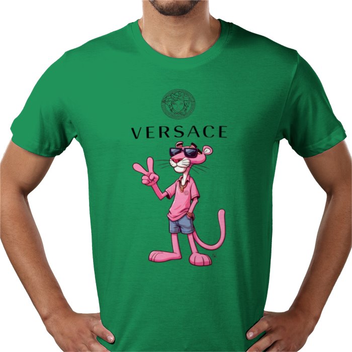 Pink Panther x Versace Parody T-Shirt