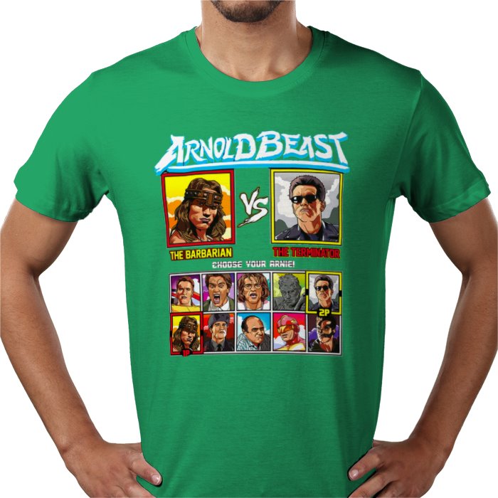 Arnold Schwarzenegger - Conan VS Terminator T-shirt