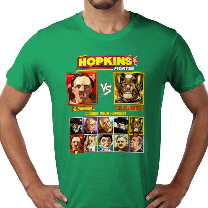 Anthony Hopkins - Hannibal vs Alfather T-shirt