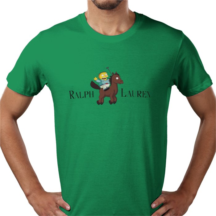 The Simpsons x Ralph Lauren Parody T-Shirt