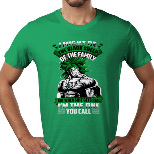 Dragon Ball Z Black Sheep T-Shirt | DBZ Rebel Anime Tee