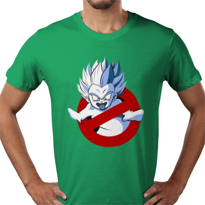 Dragon Ball Z Gotenks Buster T-Shirt | DBZ x Ghostbusters Mashup Tee