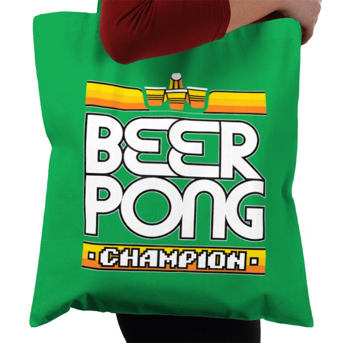 Beer Pong Tote Bag