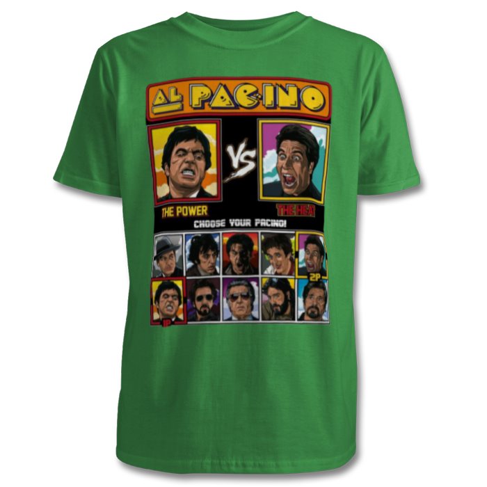 Al Pacino & Pac Man & Street Fighter - Al Pac-ino Fighter T-shirt