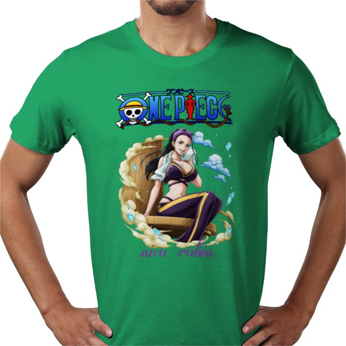 One Piece - Nico Robin Portrait T-Shirt