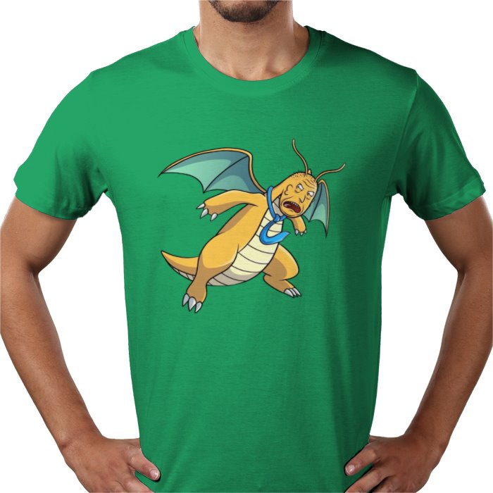 Rick & Morty & Pokémon - Dragonite T-shirt