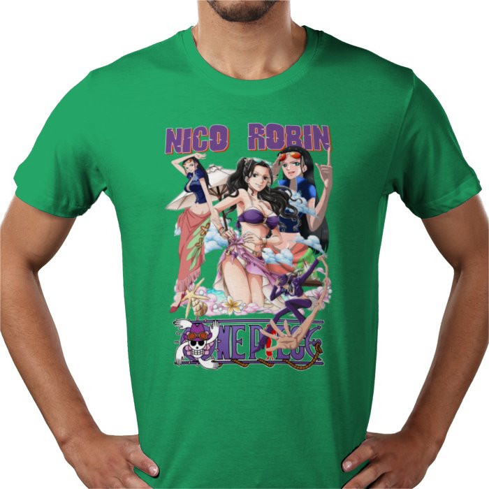 One Piece Nico Robin Theme 2 T-Shirt | Devil Child Anime Tee