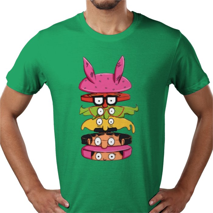 Bobs Burgers - Sliced Burger T-shirt